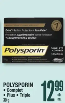 Jean Coutu POLYSPORIN • Plus • Triple offer
