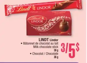 Jean Coutu LINDT Lindor offer