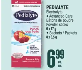 Jean Coutu PEDIALYTE Électrolyte offer
