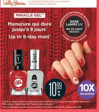 Jean Coutu SALLY HANSEN offer