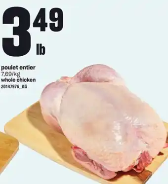 Provigo POULET ENTIER offer