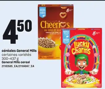 Provigo CÉRÉALES GENERAL MILLS, 300-437 g offer