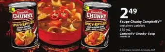 Provigo SOUPE CHUNKY CAMPBELL'S, 515 mL offer