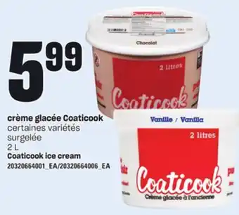 Provigo CRÈME GLACÉE COATICOOK, 2 L offer