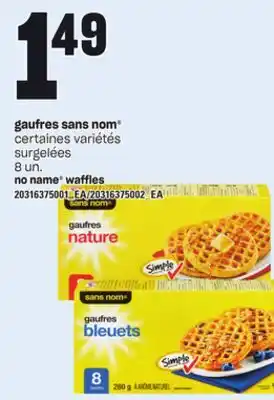 Provigo GAUFRES SANS NOM , 8 un offer