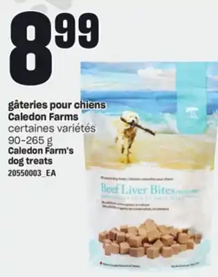 Provigo GÂTERIES POUR CHIENS CALEDON FARMS, 90-265 g offer