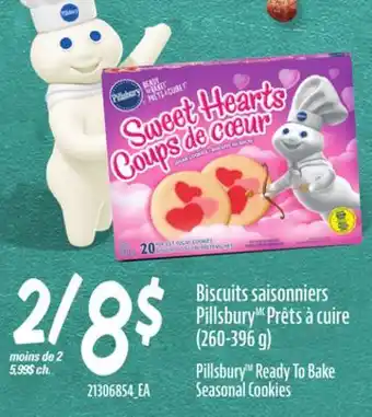 Provigo BISCUITS SAISONNIERS PILLSBURY PRÊTS À CUIRE, (260-396 g) offer