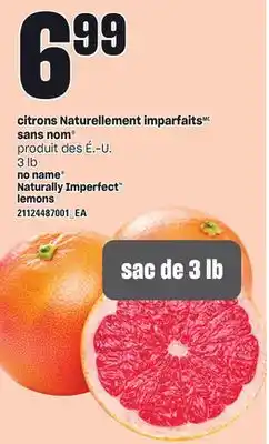 Provigo CITRONS NATURELLEMENT IMPARFAITS SANS NOM , 3 lb offer
