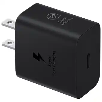 Best Buy Samsung 25W USB-C Power Adapter (EP-T2510NBEGCA) - Black offer