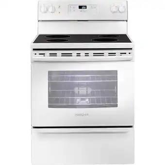 Best Buy Insignia 30 5 Cu. Ft. Electric Range (NS-RNE4BMWH9-C) - White on White - Only at Best Buy offer