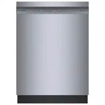Best Buy Bosch 24 48dB Built-In Dishwasher (SHE4AEM5N) - Stainless Steel offer