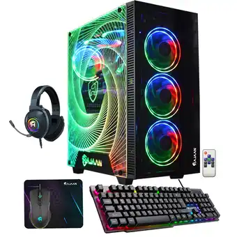 Best Buy HAJAAN CYCLONIA Gaming Desktop PC | Liquid Cooled | RTX 3070 8GB GDDR6 | AMD Ryzen 7 5800X 8-Core Processor | 32GB DDR4 RAM | offer