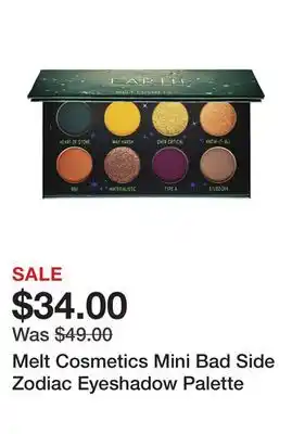 Sephora Melt Cosmetics Mini Bad Side Zodiac Eyeshadow Palette offer