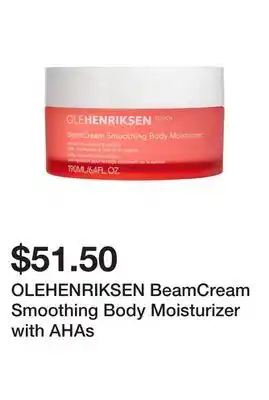 Sephora OLEHENRIKSEN BeamCream Smoothing Body Moisturizer with AHAs offer