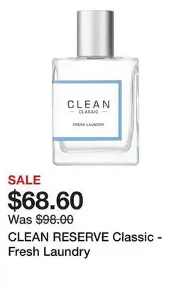 Sephora CLEAN RESERVE Classic - Fresh Laundry offer