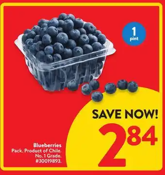Walmart Blueberries offer