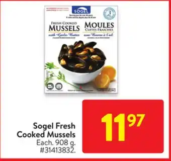 Walmart Sogel Fresh Cooked Mussels offer