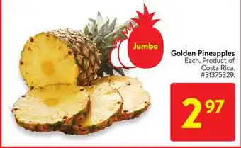 Walmart Golden Pineapples offer