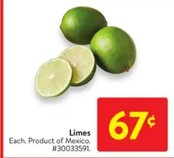 Walmart Limes offer
