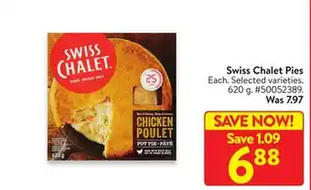 Walmart Swiss Chalet Pies offer