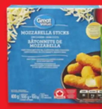 Walmart Great Value Appetizers offer