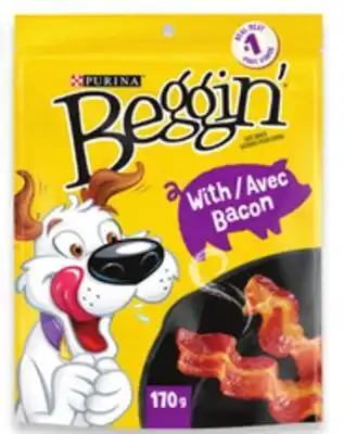 Walmart Purina Beggin' or DentaLife Dog Treats offer