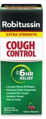 Walmart Robitussin Syrup offer