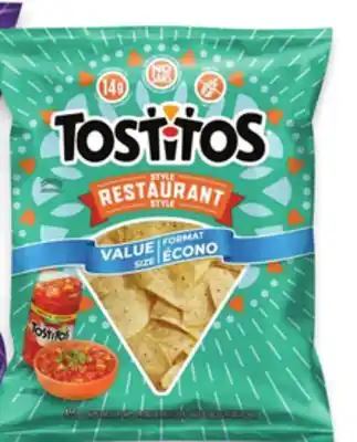 Walmart Tostitos Restaurant Style Tortilla Chips offer