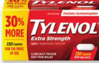 Walmart Tylenol Extra-Strength Pain Relief offer