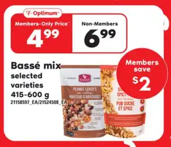 Loblaws BASSÉ MIX, 415-600 g offer