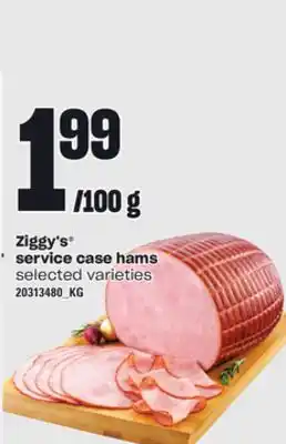 Loblaws ZIGGY'S SERVICE CASE HAMS offer