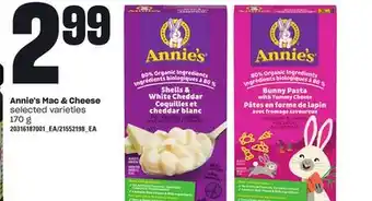 Loblaws ANNIE'S MAC & CHEESE, 170 G offer