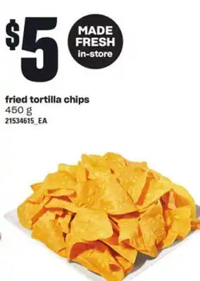 Loblaws FRIED TORTILLA CHIPS, 450 g offer