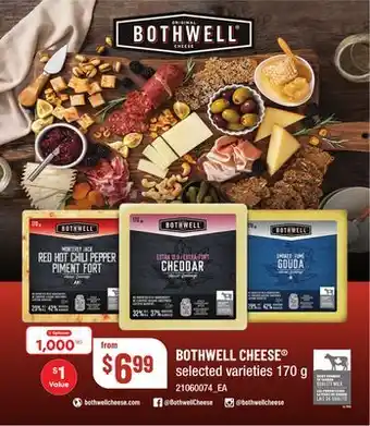 Loblaws BOTHWELL CHEESE , 170 g offer