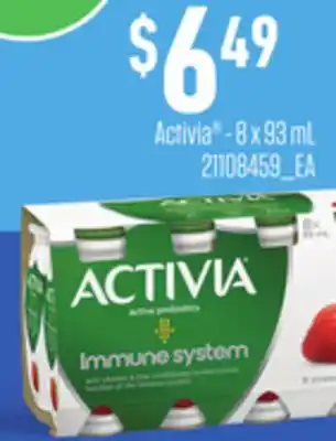 Loblaws ACTIVIA , 8 X 93 ML offer