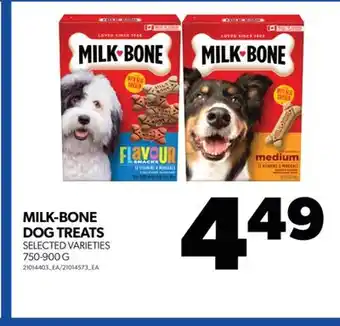 Real Canadian Superstore MILK-BONE DOG TREATS, 750-900 G offer