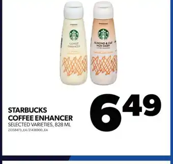 Real Canadian Superstore STARBUCKS COFFEE ENHANCER, 828 ML offer