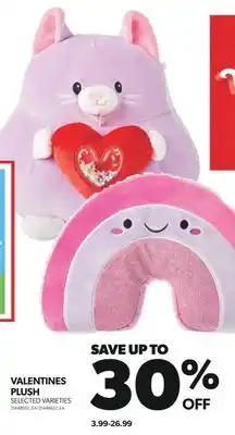 Real Canadian Superstore VALENTINES PLUSH offer