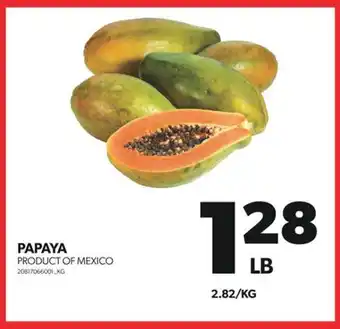 Real Canadian Superstore PAPAYA offer