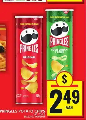 Food Basics PRINGLES POTATO CHIPS offer