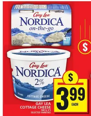 Food Basics GAY LEA COTTAGE CHEESE offer