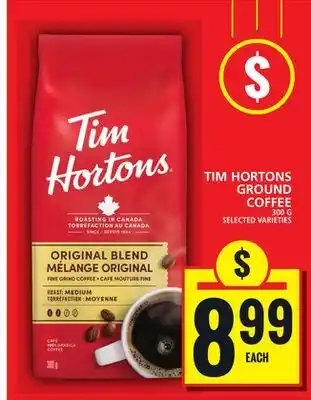 Food Basics TIM HORTONS GROUND COFFEE offer