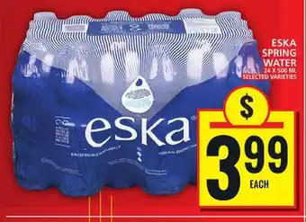 Food Basics ESKA SPRING WATER offer