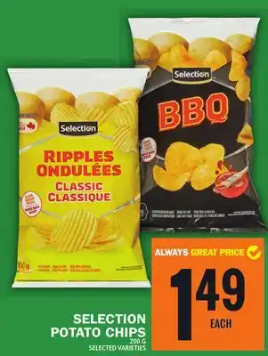 Food Basics SELECTION POTATO CHIPS offer