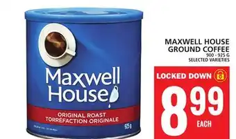 Food Basics MAXWELL HOUSE GROUND COFFEE offer