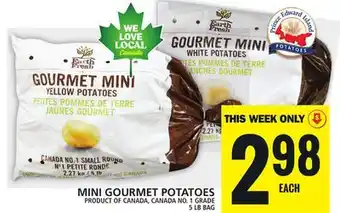 Food Basics MINI GOURMET POTATOES offer