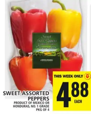 Food Basics SWEET ASSORTED PEPPERS offer