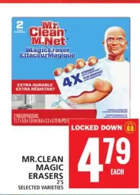 Food Basics MR.CLEAN MAGIC ERASERS offer