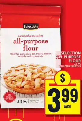 Food Basics SELECTION ALL PURPOSE FLOUR offer