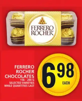 Food Basics FERRERO ROCHER CHOCOLATES offer